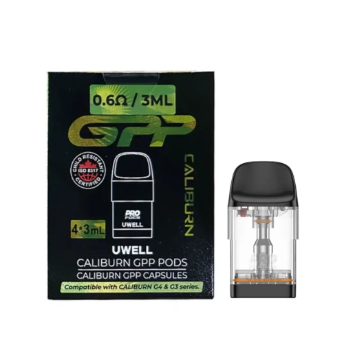 uwell caliburn gz2 pod kit Caliburn GPP 3ml XL Replacement Pods By Uwell main image 1