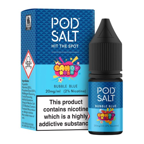 elfbar elfa master akku POD SALT Pod Salt Bubble Blue 30ml Nicotine Salt E-Liquid Fusion
