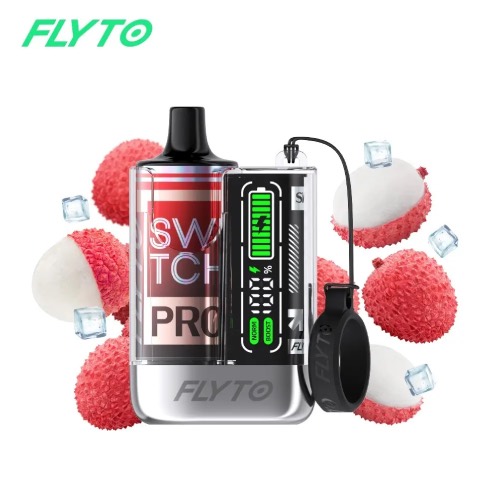 FLYTO Flyto Switch Pro 10K Puff Disposable Kit Lychee ice